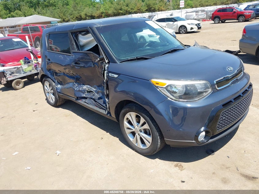 2016 Kia Soul VIN KNDJP3A56G7323112 IAAI salvage auction — SIDE, Salvage Title, sold $600 on 2026-07-21 (photo 1)