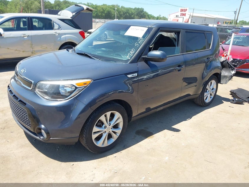2016 Kia Soul VIN KNDJP3A56G7323112 IAAI salvage auction — SIDE, Salvage Title, sold $600 on 2026-07-21 (photo 2)