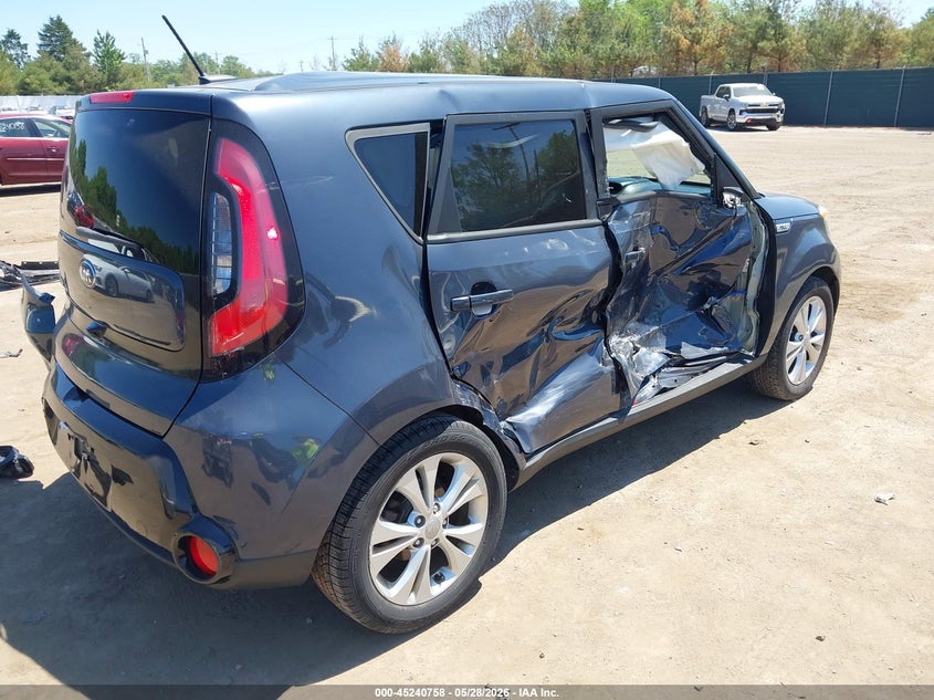 2016 Kia Soul VIN KNDJP3A56G7323112 IAAI salvage auction — SIDE, Salvage Title, sold $600 on 2026-07-21 (photo 4)