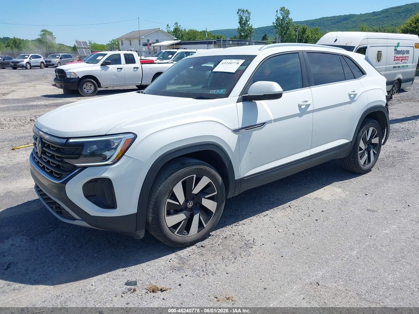 2025 Volkswagen Atlas cross sport VIN 1V2HE2CA6SC212907 IAAI salvage auction — REAR END, Salvage Title, sold $15,900 on 2026-07-15 (photo 2)