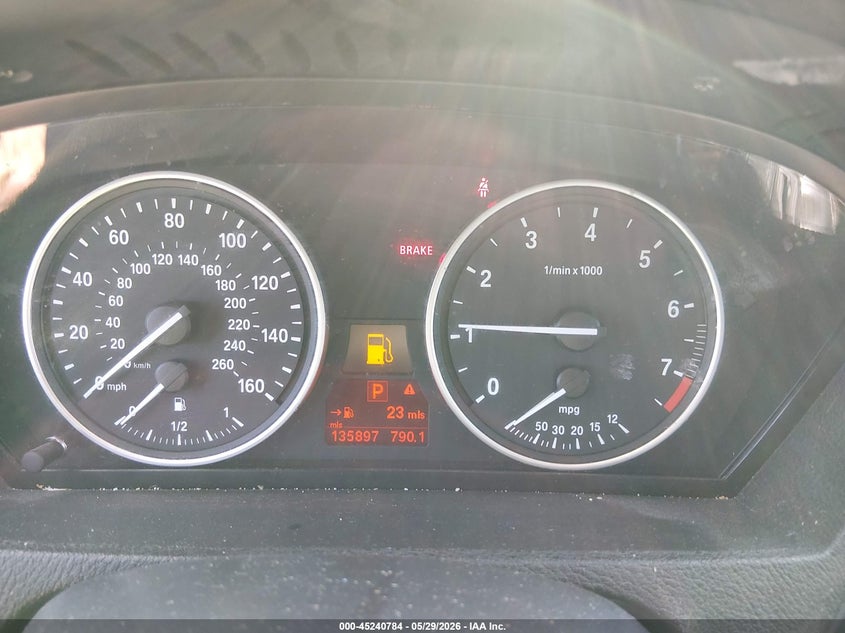 2012 BMW X5 VIN 5UXZV4C56CL758837 IAAI salvage auction — FRONT END, Salvage Title, sold $1,200 on 2026-07-15 (photo 7)