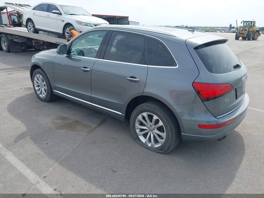 2015 Audi Q5 VIN WA1LFAFP8FA009158 IAAI salvage auction — MECHANICAL, Certificate Of Title (Nebraska), sold $1,000 on 2026-07-16 (photo 3)