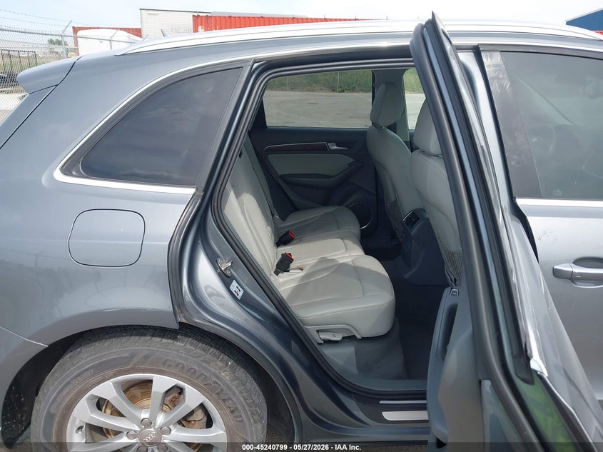2015 Audi Q5 VIN WA1LFAFP8FA009158 IAAI salvage auction — MECHANICAL, Certificate Of Title (Nebraska), sold $1,000 on 2026-07-16 (photo 8)