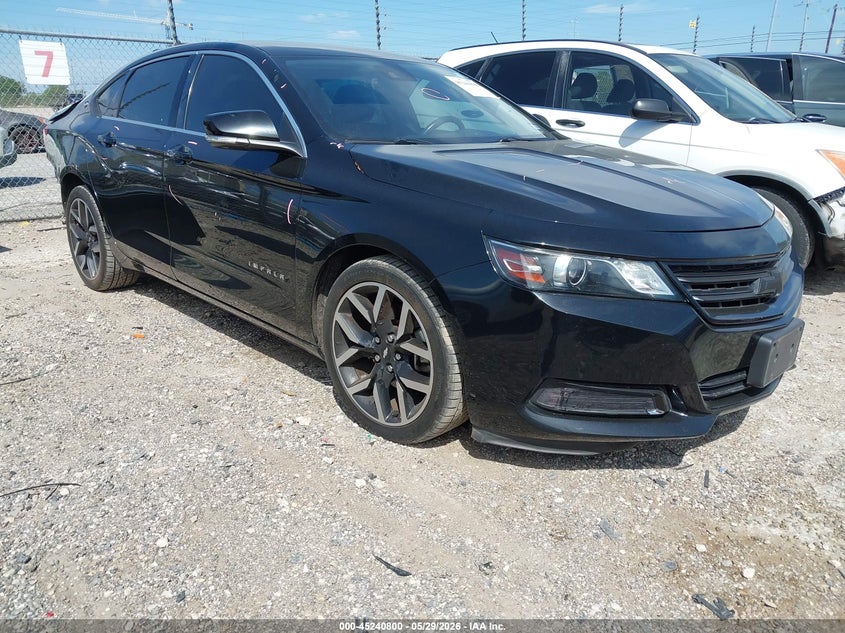 2016 Chevrolet Impala VIN 2G1115S30G9168039 IAAI salvage auction — REAR END, Original (Texas), sold $50 on 2026-07-09 (photo 1)