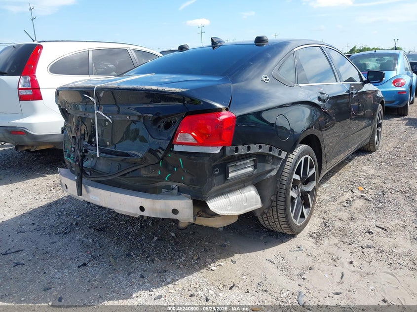 2016 Chevrolet Impala VIN 2G1115S30G9168039 IAAI salvage auction — REAR END, Original (Texas), sold $50 on 2026-07-09 (photo 4)