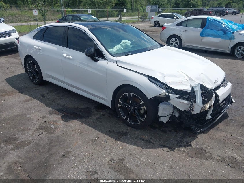 2023 Kia K5 VIN 5XXG64J26PG179836 IAAI salvage auction — RIGHT FRONT, Salvage Title, sold $5,050 on 2026-07-21 (photo 1)