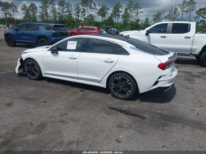 2023 Kia K5 VIN 5XXG64J26PG179836 IAAI salvage auction — RIGHT FRONT, Salvage Title, sold $5,050 on 2026-07-21 (photo 3)