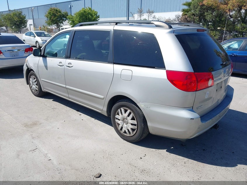 2009 Toyota Sienna VIN 5TDZK23C29S284423 IAAI salvage auction — NORMAL WEAR, Clear - Dealer Only (California), sold $900 on 2026-07-06 (photo 3)