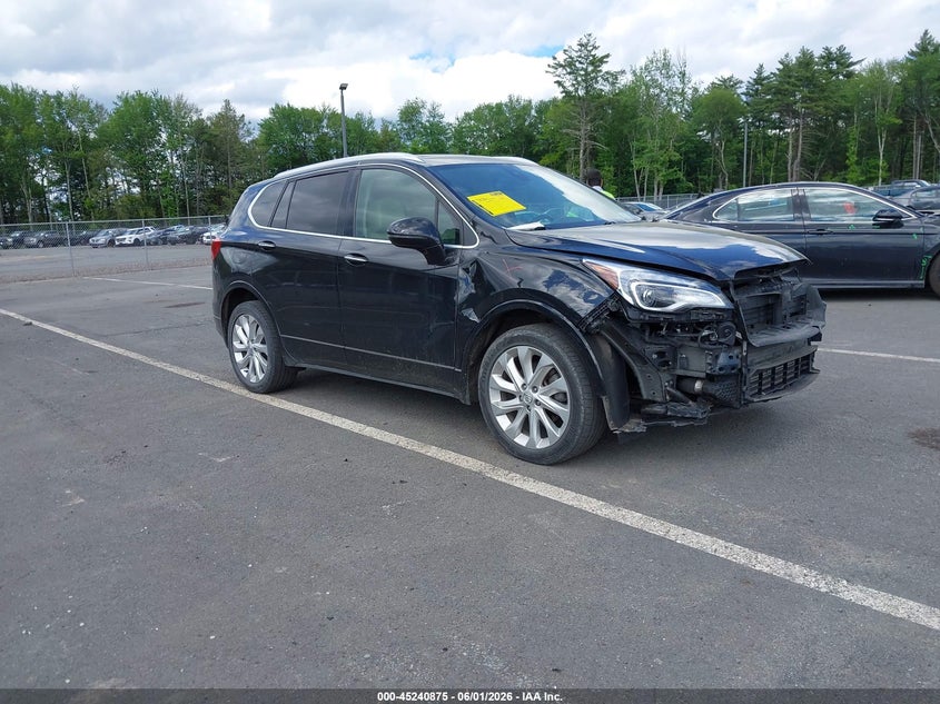 2017 Buick Envision VIN LRBFXESX4HD152198 IAAI salvage auction — FRONT END, Salvage Title, sold $600 on 2026-08-29 (photo 1)
