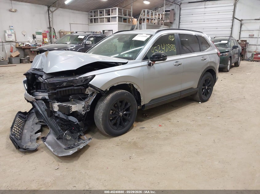 2025 Honda Cr-v VIN 7FARS6H57SE023627 IAAI salvage auction — FRONT END, Salvage Title, sold $10,000 on 2026-07-12 (photo 2)