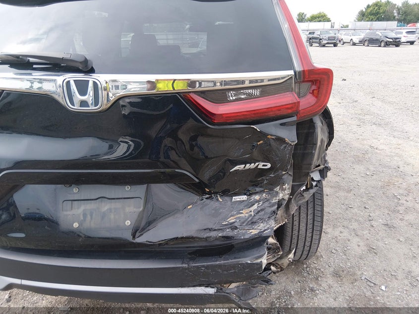 2021 Honda Cr-v VIN 7FARW2H71ME028520 IAAI salvage auction — RIGHT REAR, Salvage Title, sold $7,000 on 2026-07-29 (photo 6)