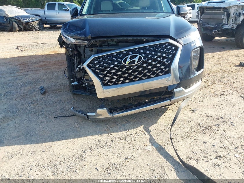 2022 Hyundai Palisade VIN KM8R7DHE5NU356207 IAAI salvage auction — FRONT END, Salvage (North Carolina), sold $9,500 on 2026-07-13 (photo 6)
