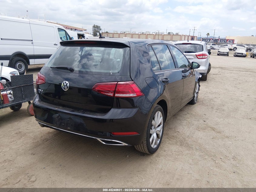 2019 Volkswagen Golf VIN 3VWG57AU7KM034556 IAAI salvage auction — RIGHT FRONT, Salvage Title, sold $3,650 on 2026-07-11 (photo 4)