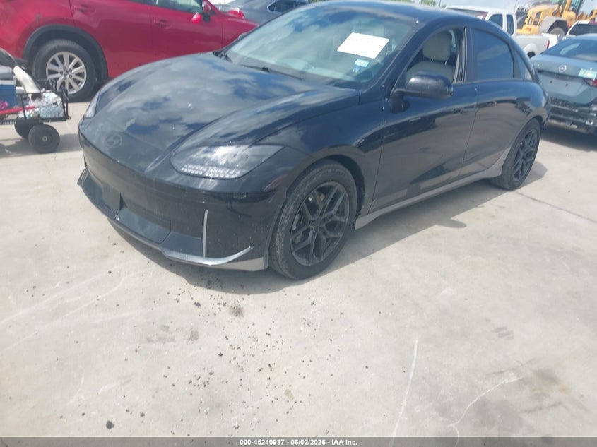 2023 Hyundai Ioniq 6 VIN KMHM34AA7PA026683 IAAI salvage auction — REAR END, Original (Texas), sold $8,700 on 2026-08-20 (photo 2)