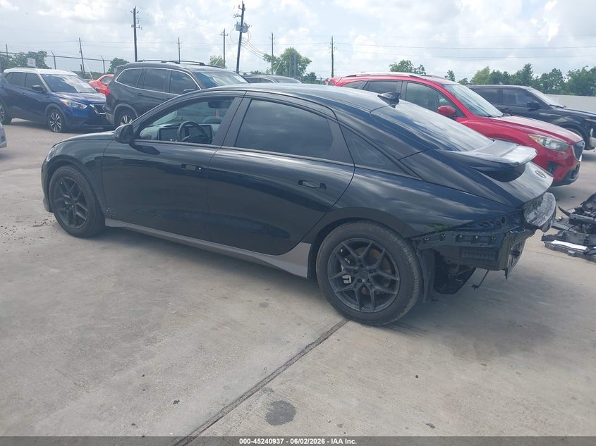 2023 Hyundai Ioniq 6 VIN KMHM34AA7PA026683 IAAI salvage auction — REAR END, Original (Texas), sold $8,700 on 2026-08-20 (photo 3)