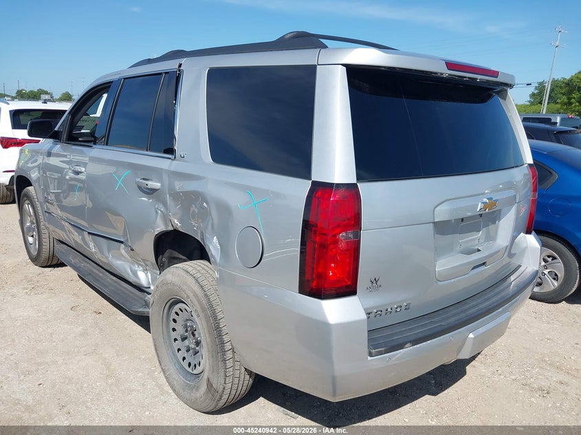 2019 Chevrolet Tahoe VIN 1GNSCBKCXKR369392 IAAI salvage auction — SIDE, Salvage Title, sold $7,600 on 2026-07-09 (photo 3)