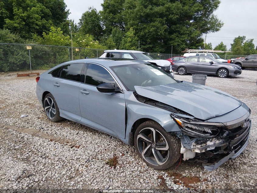 2022 Honda Accord VIN 1HGCV2F36NA018257 — IAAI salvage auction photo