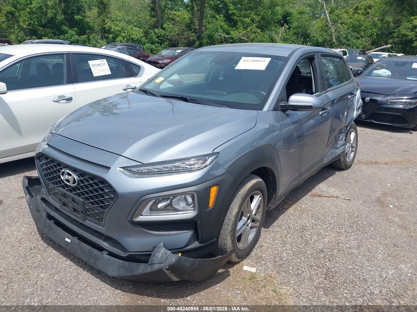 2021 Hyundai Kona VIN KM8K1CAA2MU704581 IAAI salvage auction — LEFT SIDE, Salvage Title, sold $3,250 on 2026-07-14 (photo 2)