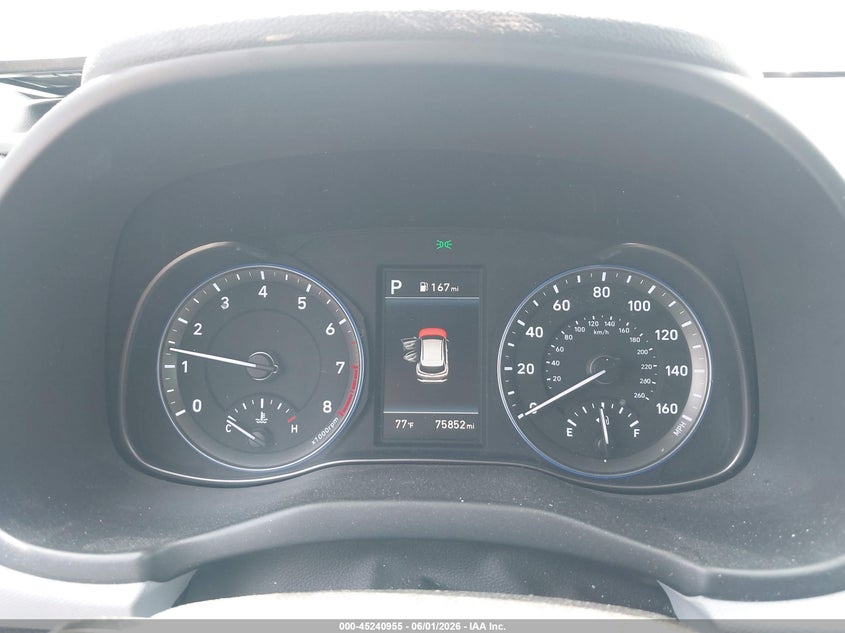 2021 Hyundai Kona VIN KM8K1CAA2MU704581 IAAI salvage auction — LEFT SIDE, Salvage Title, sold $3,250 on 2026-07-14 (photo 7)