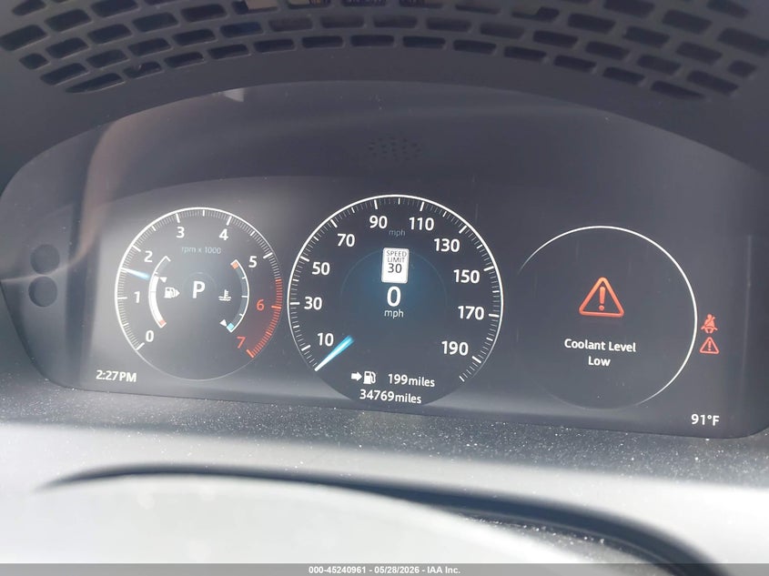 2016 Jaguar Xj VIN SAJWA2G73G8W02720 IAAI salvage auction — FRONT END, Salvage Title, sold $6,150 on 2026-07-06 (photo 7)