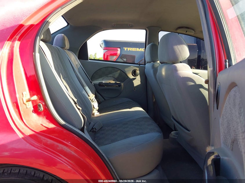 2004 Chevrolet Aveo VIN KL1TD52694B124284 IAAI salvage auction — LEFT SIDE, Salvage (Texas), sold $200 on 2026-07-24 (photo 8)