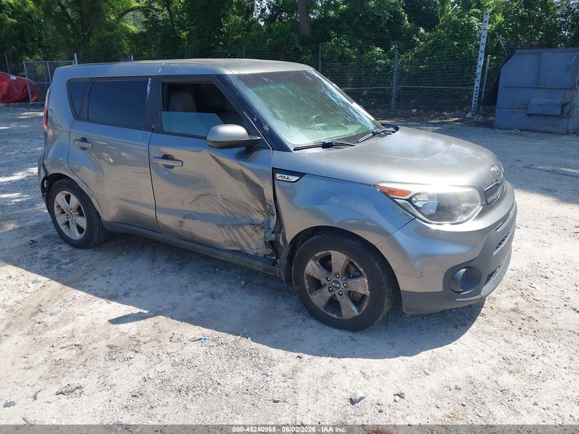 2018 Kia Soul VIN KNDJN2A26J7523257 IAAI salvage auction — LEFT & RIGHT, Salvage Title, sold $1,500 on 2026-07-17 (photo 1)
