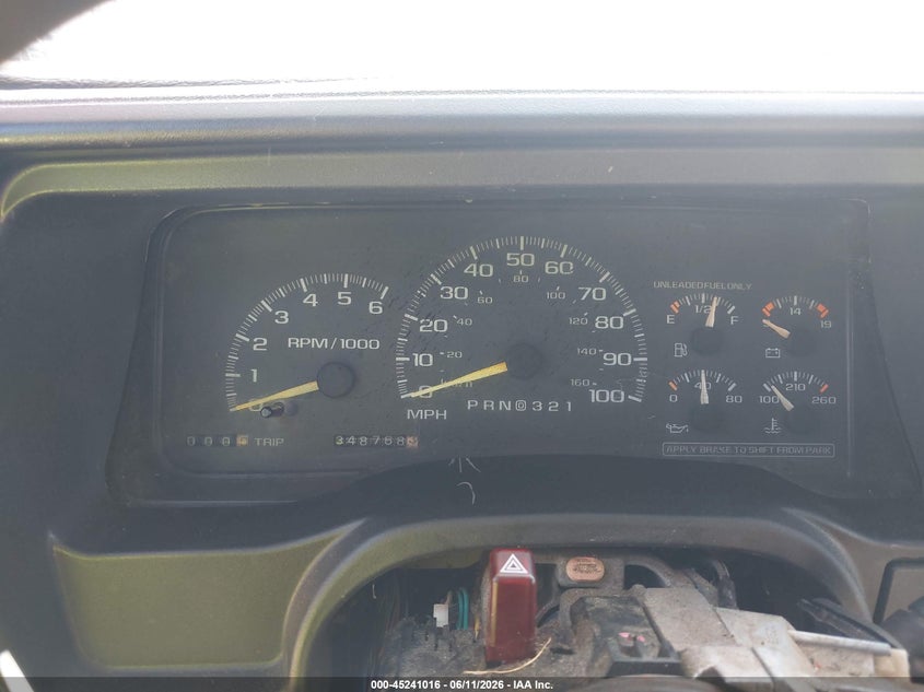 1998 Chevrolet S-10 pickup VIN 1GCEK19M4WE135568 IAAI salvage auction — RIGHT SIDE, Salvage (Tennessee), sold $250 on 2026-07-09 (photo 7)