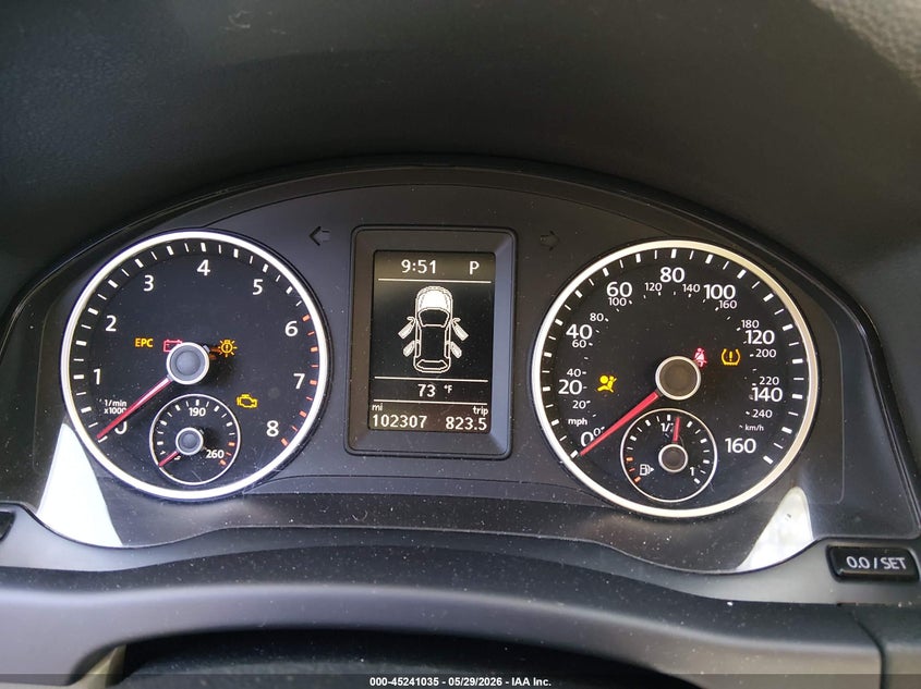 2016 Volkswagen Tiguan VIN WVGBV7AX4GW550321 IAAI salvage auction — FRONT & REAR, Clear (Virginia), sold $25 on 2026-07-28 (photo 7)