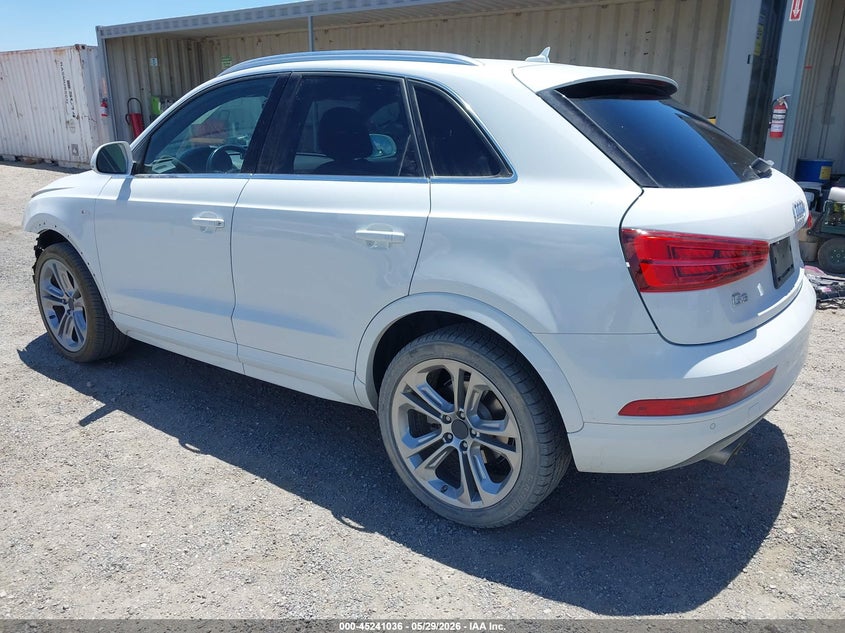 2018 Audi Q3 VIN WA1HCCFS7JR020144 IAAI salvage auction — FRONT END, Salvage Title, sold $25 on 2026-07-30 (photo 3)