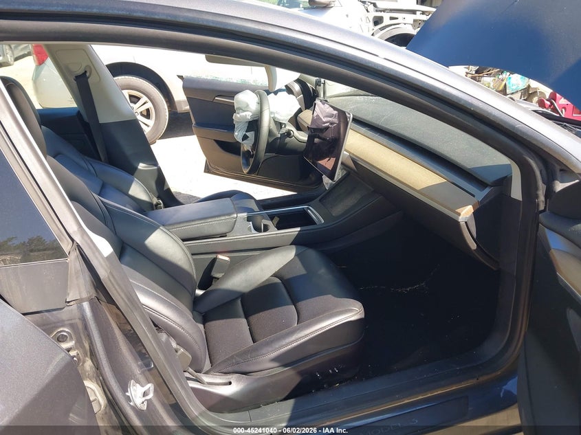 2022 Tesla Model 3 VIN 5YJ3E1EB8NF239996 IAAI salvage auction — LEFT FRONT, Salvage - Greater Than 75% (Maryland), sold $5,100 on 2026-07-30 (photo 5)
