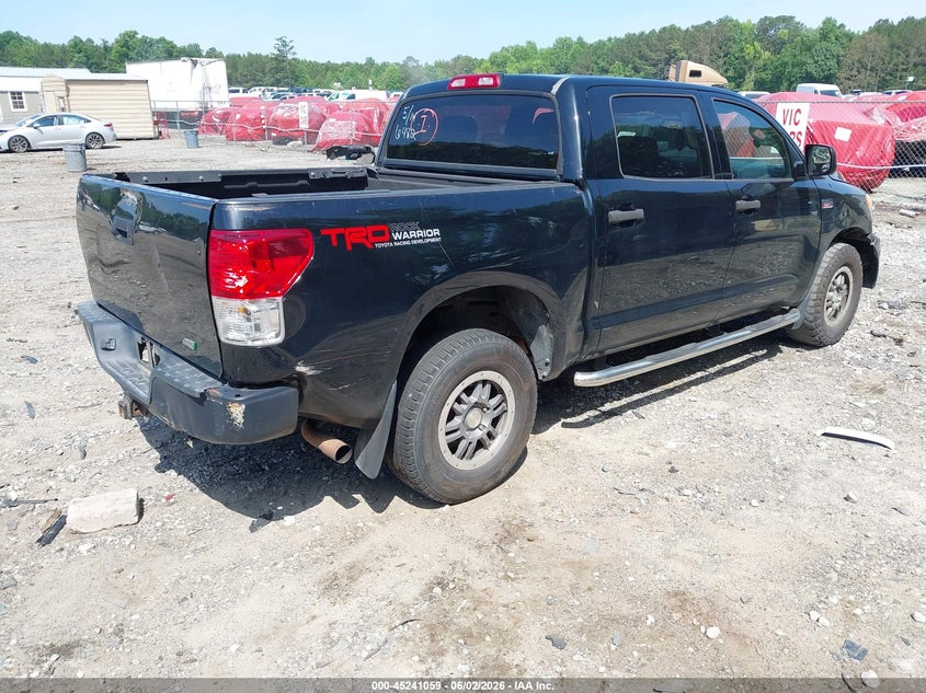 2013 Toyota Tundra VIN 5TFDW5F1XDX286482 IAAI salvage auction — FRONT END, Salvage Title, sold $3,100 on 2026-07-17 (photo 4)