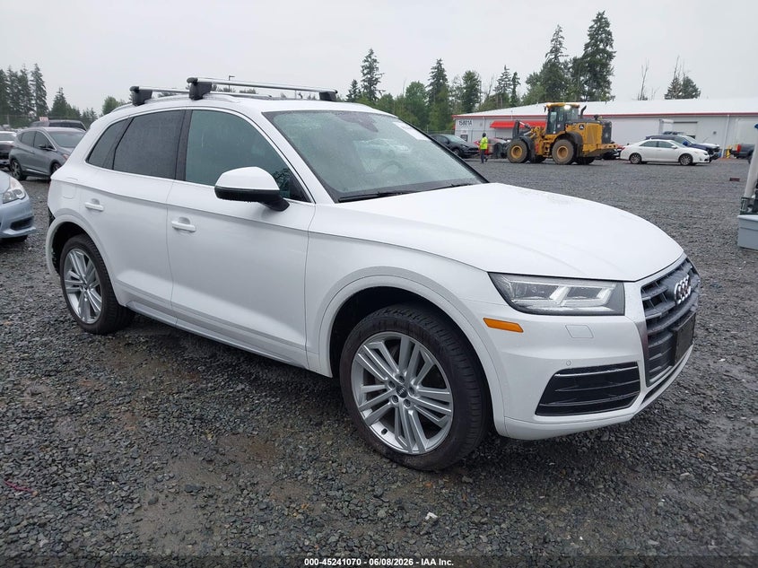 2018 Audi Q5 VIN WA1BNAFY1J2212046 IAAI salvage auction — REAR END, Salvage Title, sold $8,200 on 2026-07-22 (photo 1)