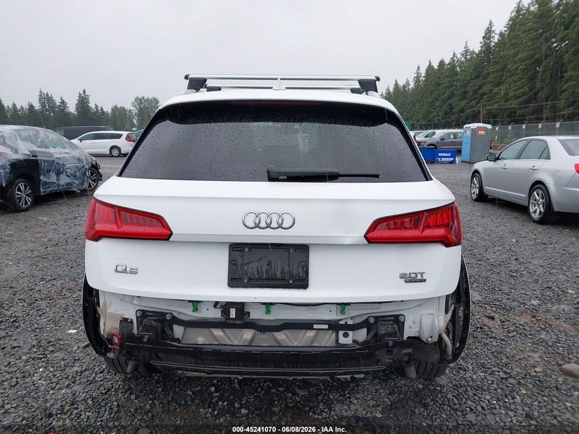 2018 Audi Q5 VIN WA1BNAFY1J2212046 IAAI salvage auction — REAR END, Salvage Title, sold $8,200 on 2026-07-22 (photo 6)