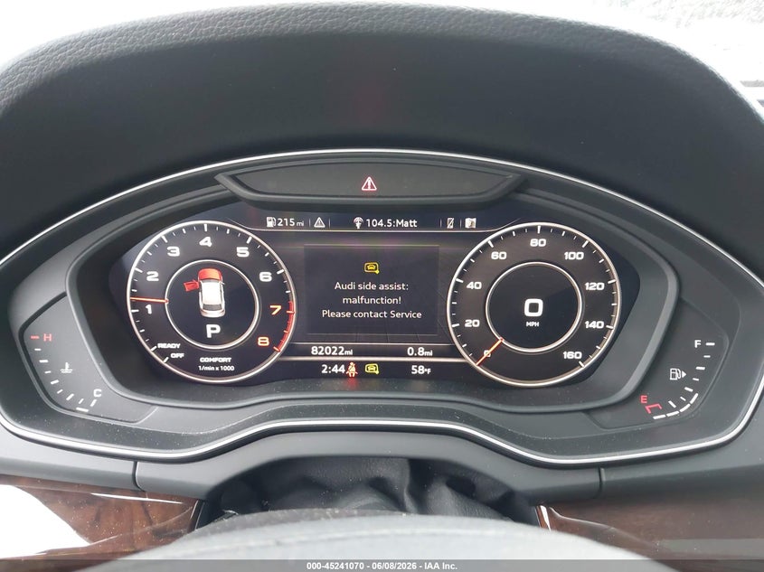 2018 Audi Q5 VIN WA1BNAFY1J2212046 IAAI salvage auction — REAR END, Salvage Title, sold $8,200 on 2026-07-22 (photo 7)