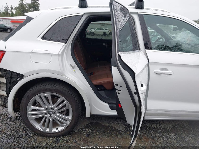 2018 Audi Q5 VIN WA1BNAFY1J2212046 IAAI salvage auction — REAR END, Salvage Title, sold $8,200 on 2026-07-22 (photo 8)