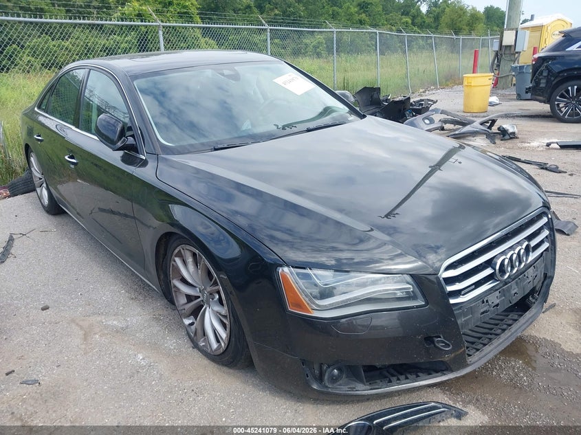 2011 Audi A8 VIN WAUAVAFD7BN000960 IAAI salvage auction — LEFT SIDE, Salvage (Louisiana), sold $850 on 2026-07-28 (photo 1)
