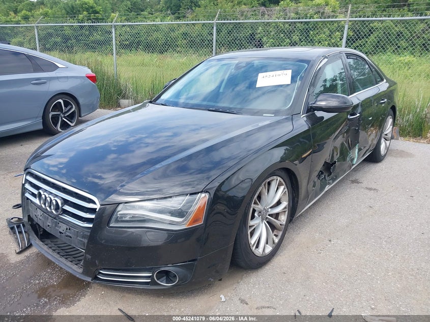 2011 Audi A8 VIN WAUAVAFD7BN000960 IAAI salvage auction — LEFT SIDE, Salvage (Louisiana), sold $850 on 2026-07-28 (photo 2)