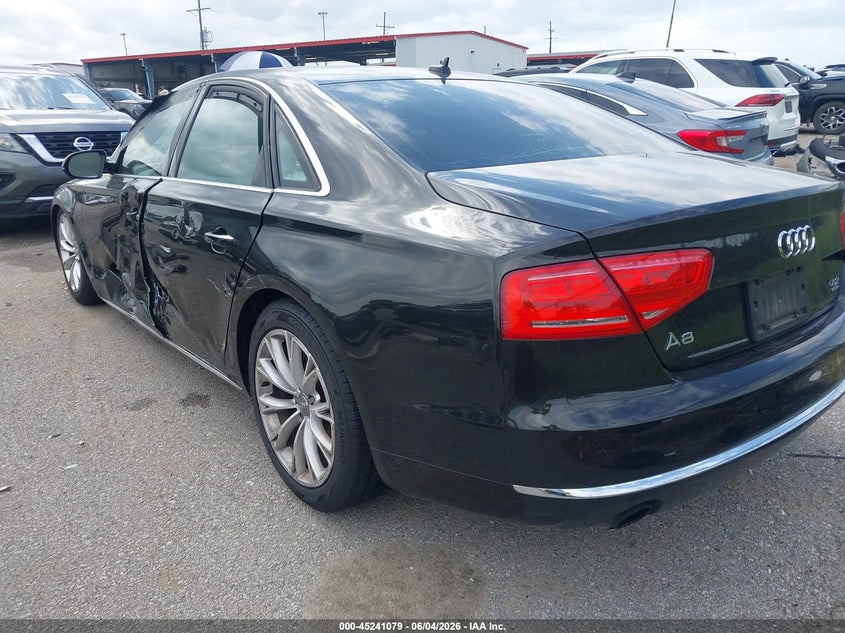 2011 Audi A8 VIN WAUAVAFD7BN000960 IAAI salvage auction — LEFT SIDE, Salvage (Louisiana), sold $850 on 2026-07-28 (photo 3)