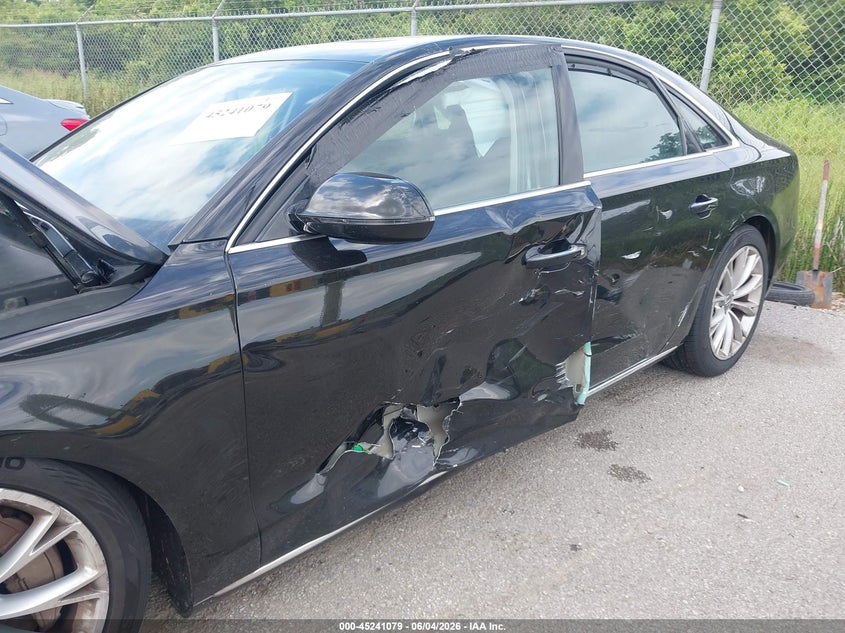 2011 Audi A8 VIN WAUAVAFD7BN000960 IAAI salvage auction — LEFT SIDE, Salvage (Louisiana), sold $850 on 2026-07-28 (photo 6)