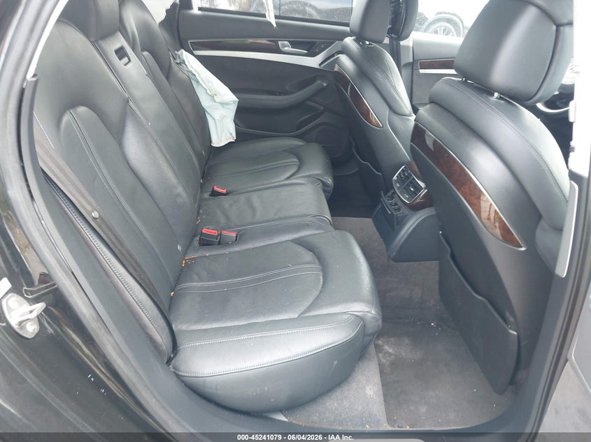 2011 Audi A8 VIN WAUAVAFD7BN000960 IAAI salvage auction — LEFT SIDE, Salvage (Louisiana), sold $850 on 2026-07-28 (photo 8)