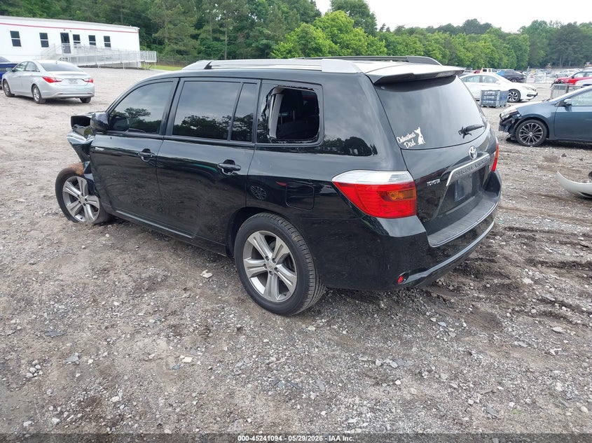 2008 Toyota Highlander VIN JTEDS43A782056004 IAAI salvage auction — FRONT END, Salvage (Georgia), sold $1,000 on 2026-07-10 (photo 3)
