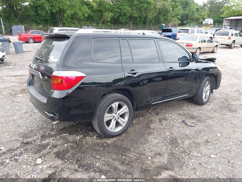 2008 Toyota Highlander VIN JTEDS43A782056004 IAAI salvage auction — FRONT END, Salvage (Georgia), sold $1,000 on 2026-07-10 (photo 4)