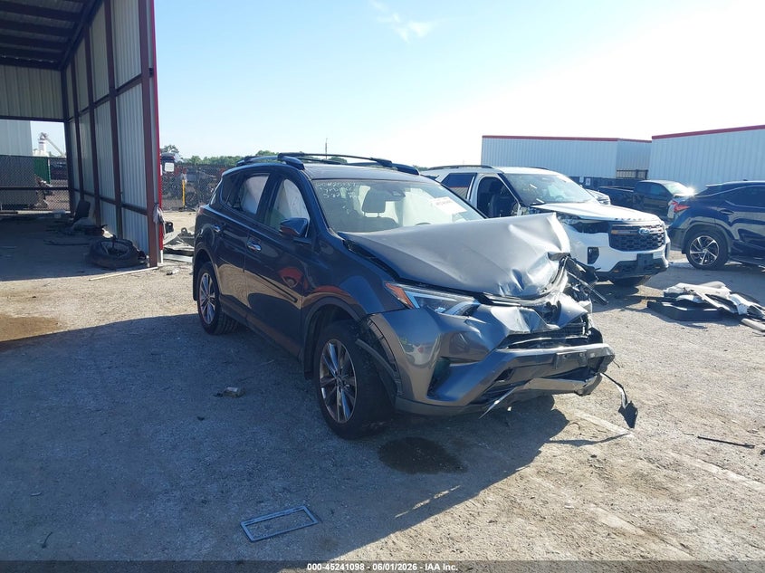 2017 Toyota Rav 4 VIN JTMYFREV5HD107365 IAAI salvage auction — FRONT END, Salvage Title, sold $3,000 on 2026-07-21 (photo 1)