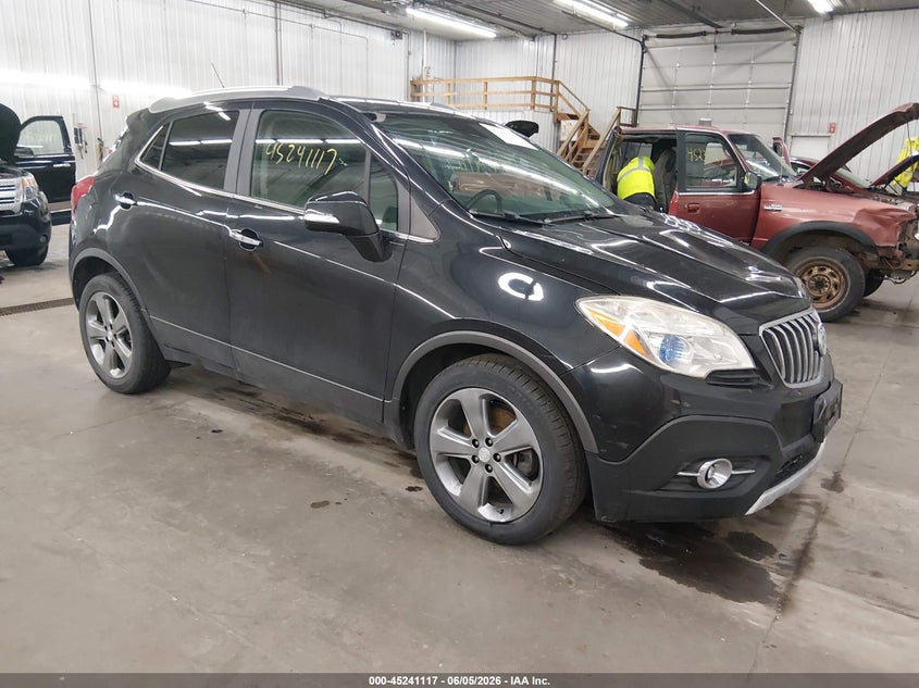 2014 Buick Encore VIN KL4CJBSBXEB776467 IAAI salvage auction — FRONT END, Salvage (Minnesota), sold $375 on 2026-07-28 (photo 1)