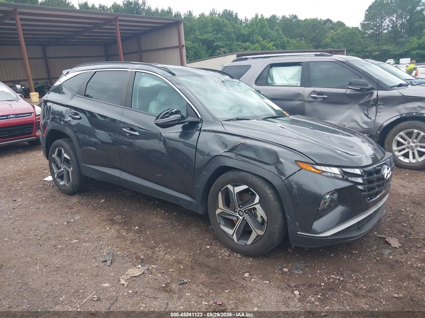 2023 Hyundai Tucson VIN 5NMJF3AE9PH278923 IAAI salvage auction — LEFT & RIGHT, Salvage Title, sold $3,750 on 2026-08-29 (photo 1)