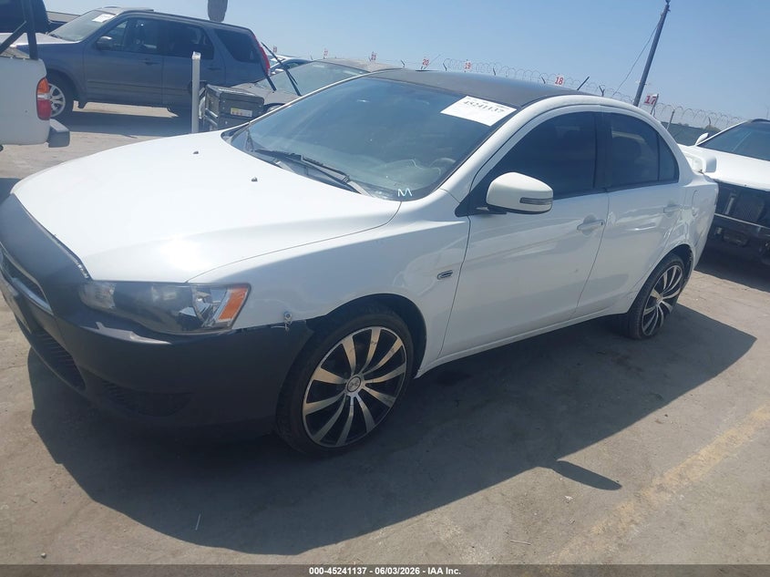 2015 Mitsubishi Lancer VIN JA32U8FW7FU006014 IAAI salvage auction — RIGHT REAR, Salvage (California), sold $575 on 2026-07-29 (photo 2)