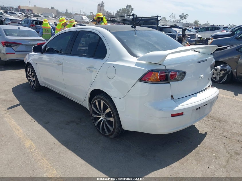 2015 Mitsubishi Lancer VIN JA32U8FW7FU006014 IAAI salvage auction — RIGHT REAR, Salvage (California), sold $575 on 2026-07-29 (photo 3)