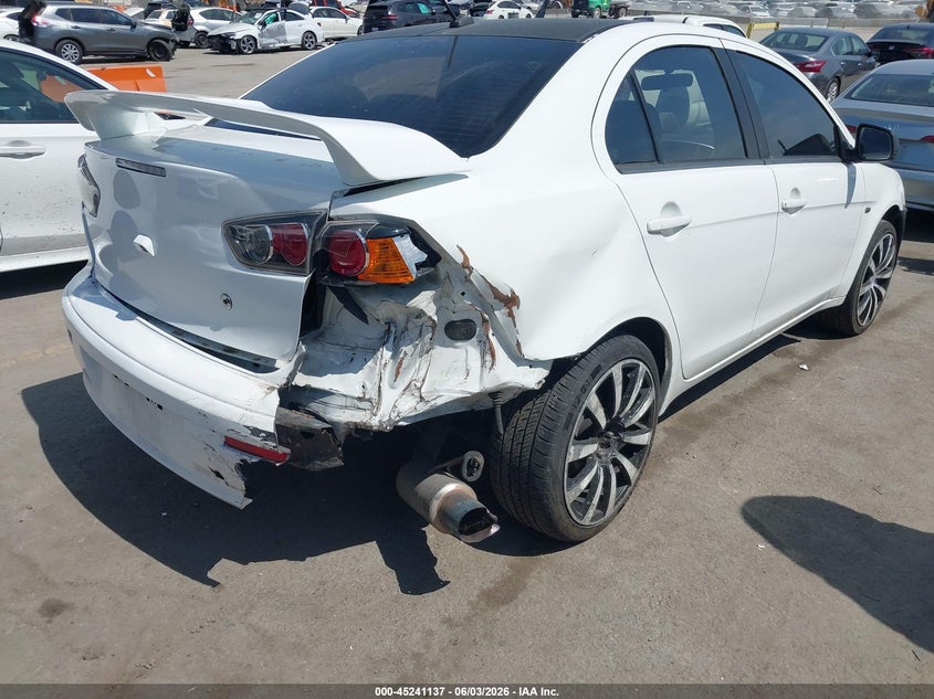 2015 Mitsubishi Lancer VIN JA32U8FW7FU006014 IAAI salvage auction — RIGHT REAR, Salvage (California), sold $575 on 2026-07-29 (photo 6)