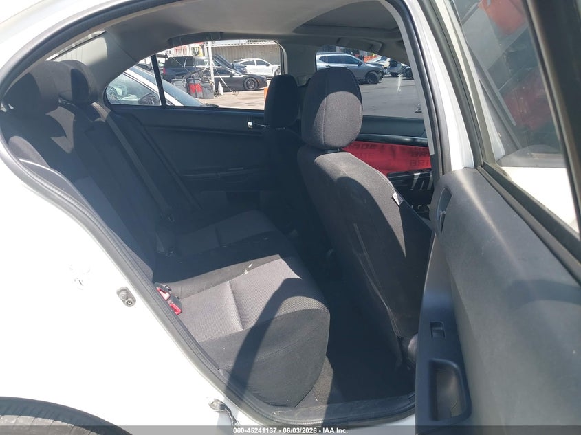 2015 Mitsubishi Lancer VIN JA32U8FW7FU006014 IAAI salvage auction — RIGHT REAR, Salvage (California), sold $575 on 2026-07-29 (photo 8)