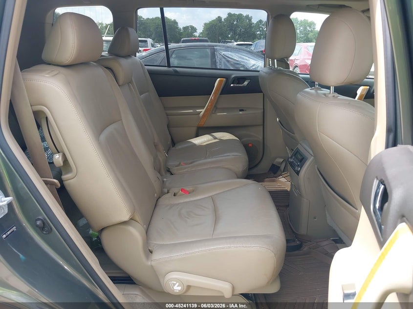 2009 Toyota Highlander hybrid VIN JTEEW44A592034396 IAAI salvage auction — RIGHT FRONT, Salvage (Texas), sold $1,500 on 2026-07-07 (photo 8)